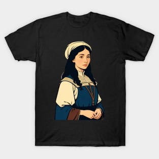 Wholesome Medieval Merchant Woman T-Shirt